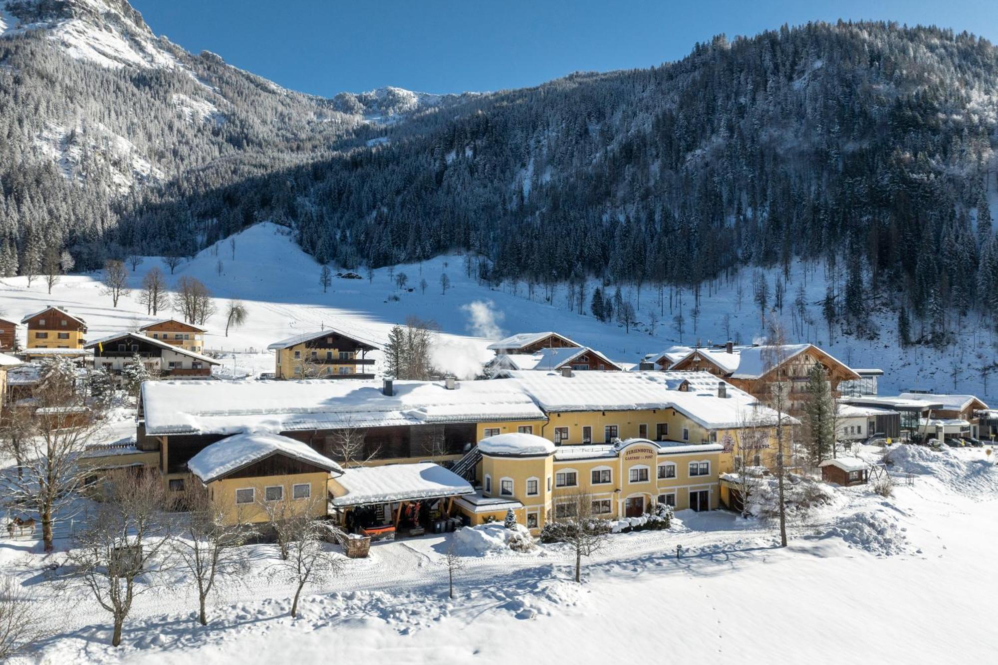 Ferienhotel Gasthof Zur Post Untertauern Zewnętrze zdjęcie